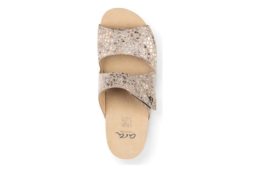 Ara Women's Napa Slide Sandal Camel