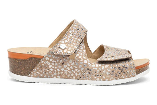 Ara Women's Napa Slide Sandal Camel