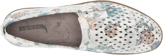 Ara Women's Pacha Loafer Flat White Floral