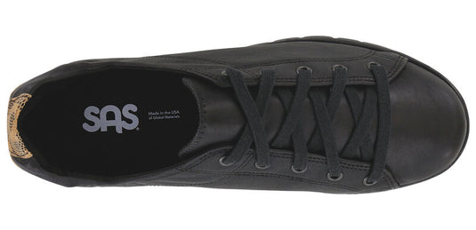 SAS Women's Solstice II Lace Up Flat Black