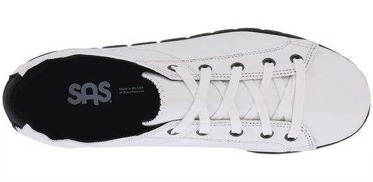 SAS Women's Solstice II Lace Up Flat Chalk/ Shadow