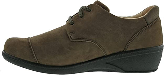 Drew Women's Therapeutic Comfort Casual Lace Up Jemma Olive Nubuck