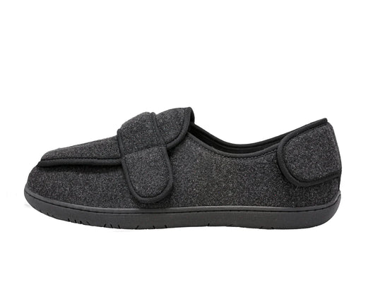 Foamtreads Men's Physician Slippers Charcoal