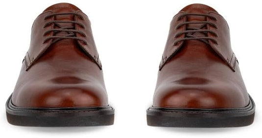 ECCO metropole london Plain Toe Dress Shoe Dark Brown