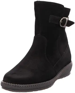 Waldlaufer Women's Hoja Ankle boot Black