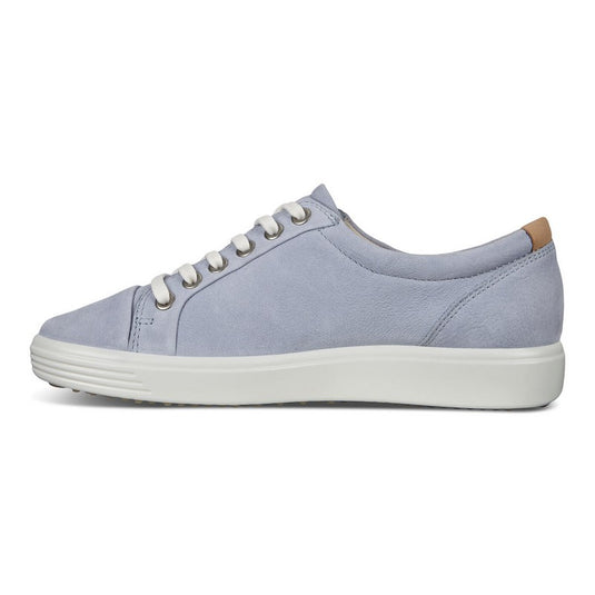 Ecco Women's Soft 7 Lace Sneakers Dusty Blue