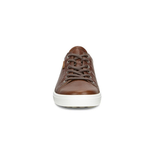 Ecco Men's Soft 7 Lace Sneakers Whiskey