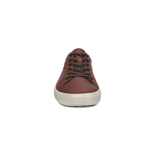 Ecco Men's Soft 7 Lace Sneakers Cognac