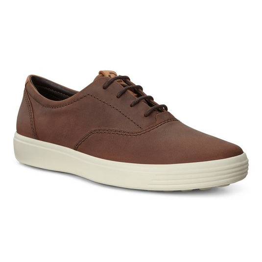 Ecco Men's Soft 7 Lace Sneakers Cocoa Brown