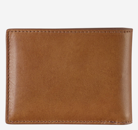 Johnston & Murphy Men's Rhodes 2-in-1 Billfold Wallet Tan