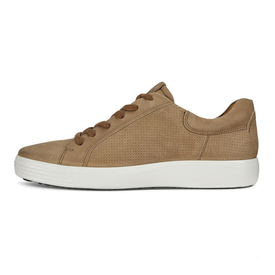 Ecco Men's Soft 7 Lace Sneakers Camel