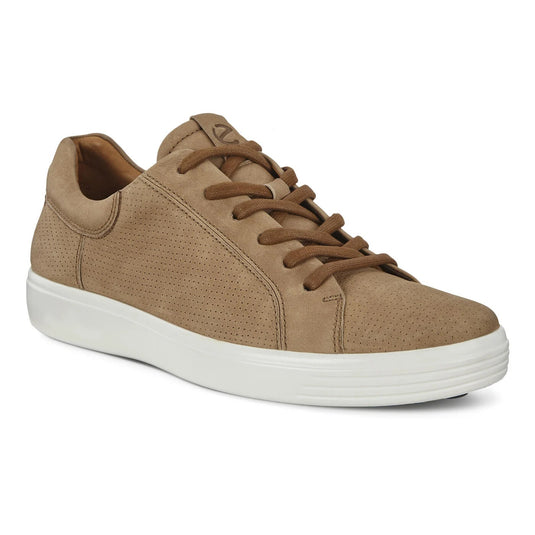 Ecco Men's Soft 7 Lace Sneakers Camel