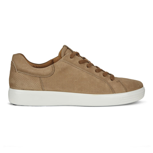 Ecco Men's Soft 7 Lace Sneakers Camel