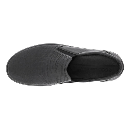 Ecco Women's Soft 7 Street Slip on Black/Black