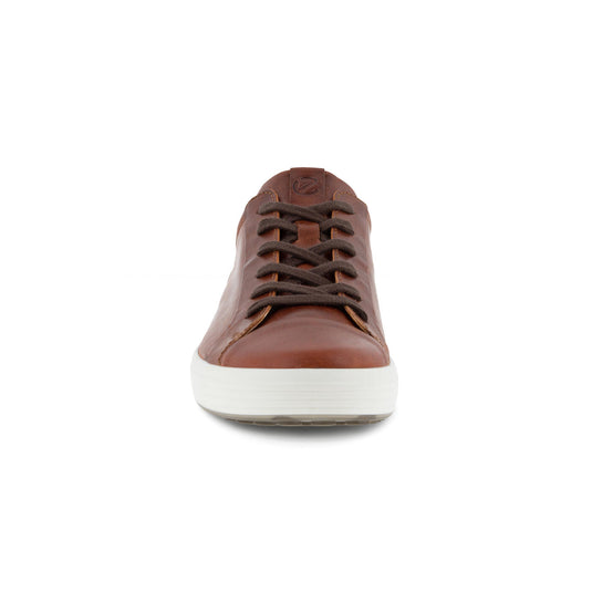 Ecco Men's Soft 7 City Lace Sneaker Cognac