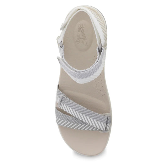 Dansko Women's Racquel Sand Herringbone Webbing Water Friendly