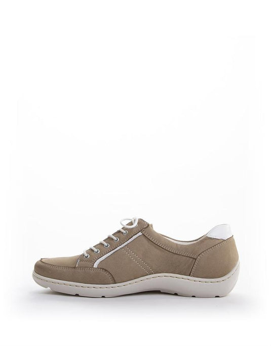 Waldlaufer Women's Jasmine Henni Beige Nubuck