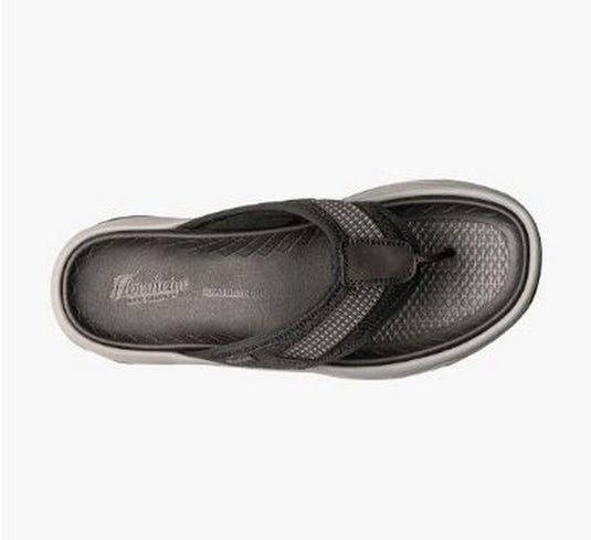 Florsheim Men's Sandal Tread lite Thong Sandal Black