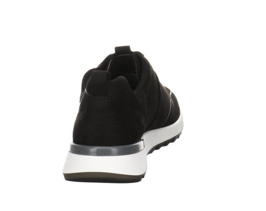 Ara Venice Side Zip GORETEX Sneaker - Black Leather