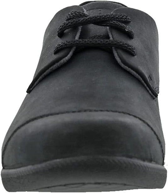 Drew Women's Therapeutic Comfort Casual Lace Up Jemma Black Leather