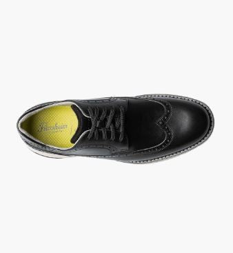 Florsheim Men's Frenzi Wingtip Oxford Black