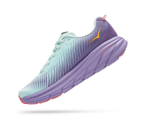 Hoka One One Womens Rincon 3 Blue Glass Chalk Violet