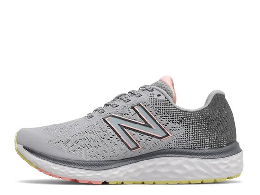 New Balance Women's Fresh Foam 680v7 Silver with thunder