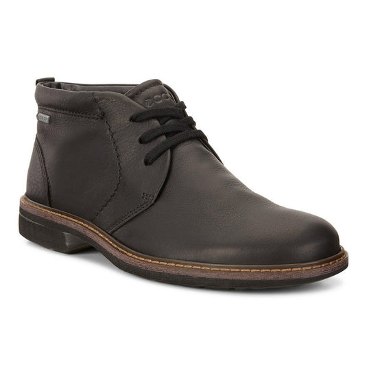 Ecco Men's Turn GTX Chukka Tie Black