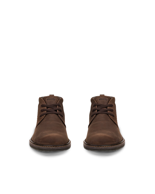 Ecco Men's Turn GTX Chukka Tie Brown Nubuck