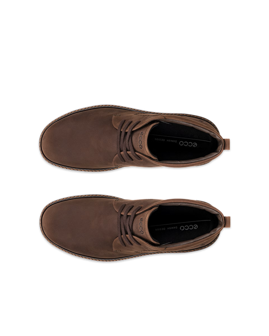 Ecco Men's Turn GTX Chukka Tie Brown Nubuck