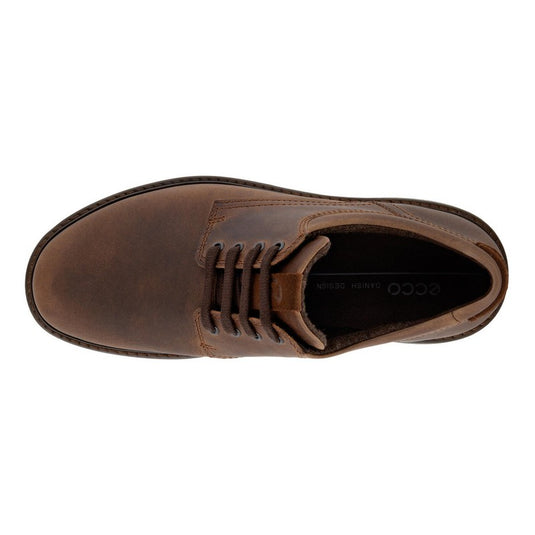 Ecco Men's Turn Plain Toe HM Oxford Cocoa Brown