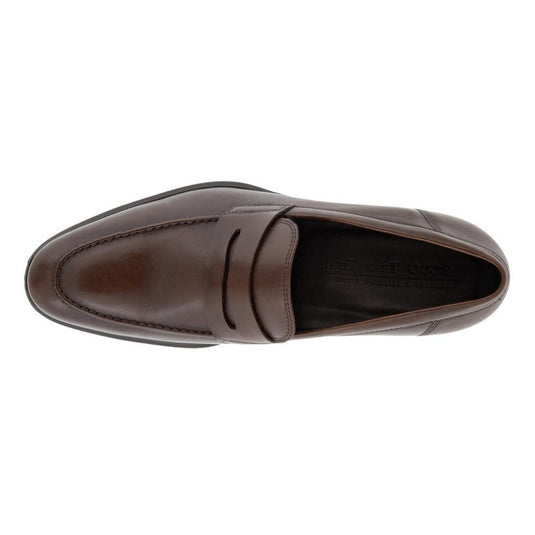 Ecco Men's Citytray Penny Loafers Cocoa Brown