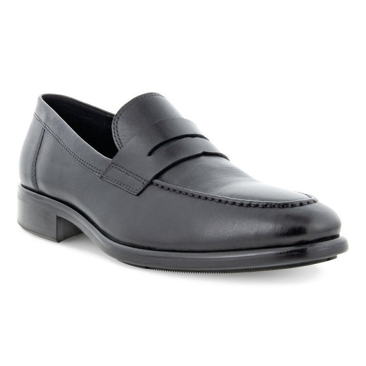 Ecco Men's Citytray Penny Loafers Black