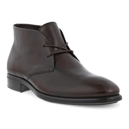 Ecco Men's Citytray Chukka Boots Cocoa Brown