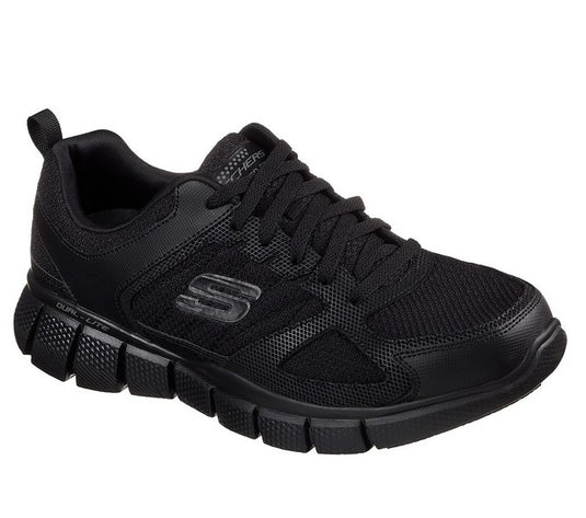 Skechers Men's Equalizer 2.0 - On Track Lace-up Shoes Black