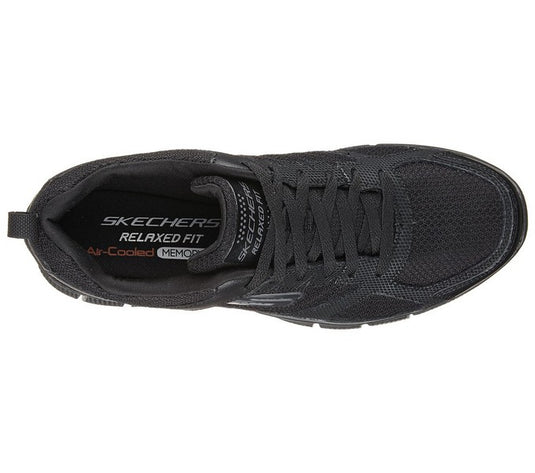 Skechers Men's Equalizer 2.0 - On Track Lace-up Shoes Black