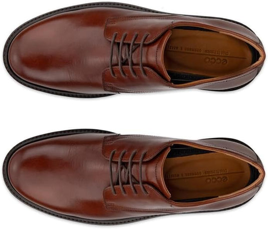 ECCO metropole london Plain Toe Dress Shoe Dark Brown