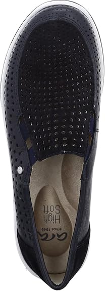 Ara Women's Sapporo 2.0 Slip on Sneaker Navy