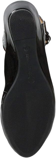 L'Amour Des Pieds Women's Brenn Sandals Black Patent