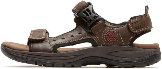 Dunham Men's Nolan Dun Adjustable Sandals Brown