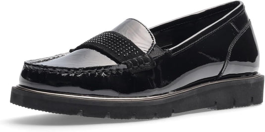 ARA Women's Dallas 2.0 Loafer Black Patent