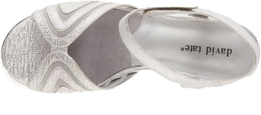 David Tate Women's Admire Silver Lizard Print