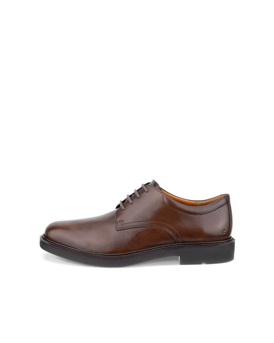 ECCO metropole london Plain Toe Dress Shoe Dark Brown