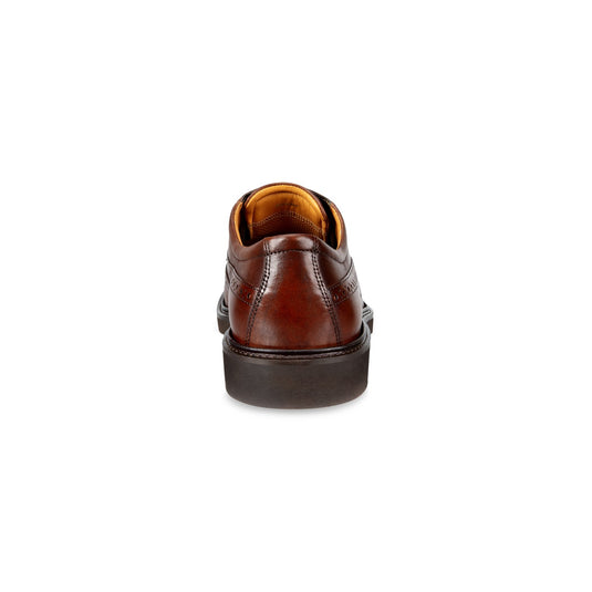 Ecco Men's Metropole London Wingtip Dress Shoe Cognac