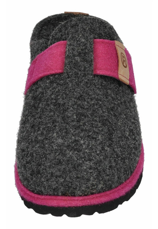 Rohde Women's Damen 6812 Slipper Anthracite