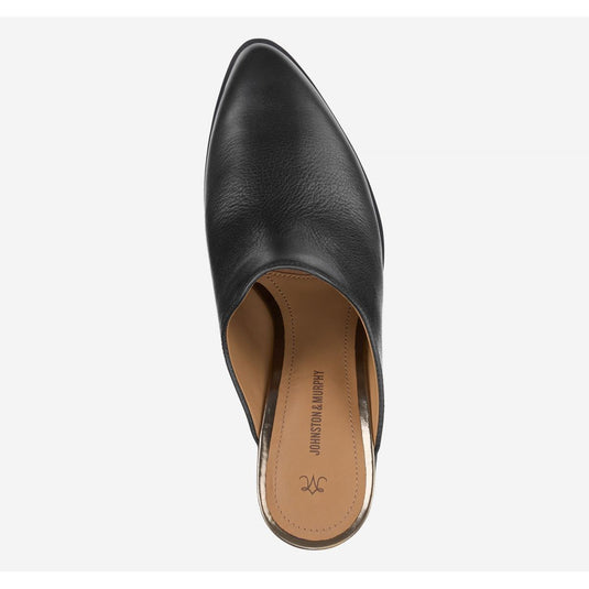 Johnston & Murphy Women's Trista Mule Black