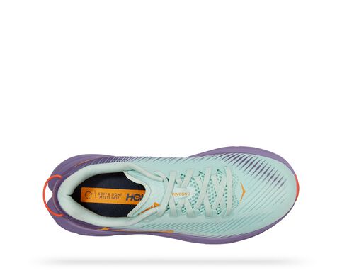 Hoka One One Womens Rincon 3 Blue Glass Chalk Violet