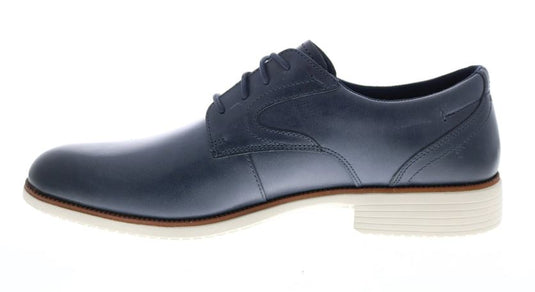 Rockport Men's Total Motion Dress Sport Plain Toe Shoes Blue