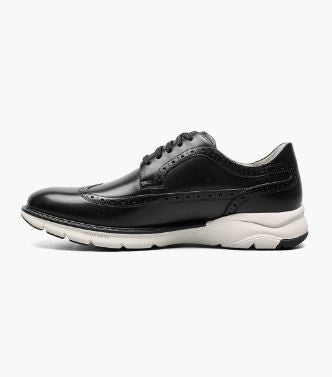 Florsheim Men's Frenzi Wingtip Oxford Black