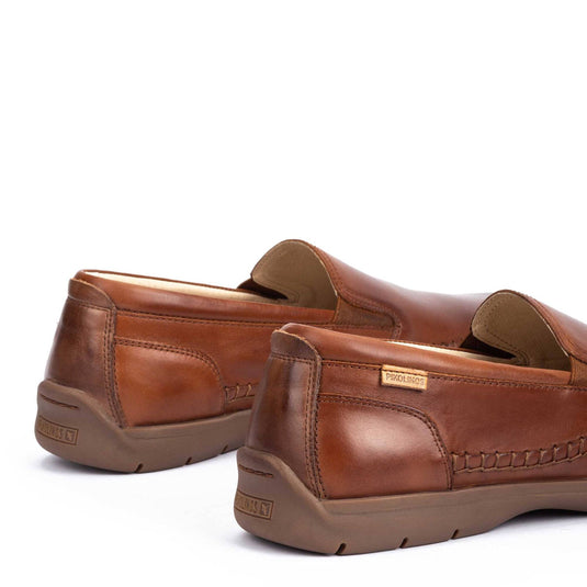 Pikolinos Men's MARBELLA Elastic closure moccasins Cuero
